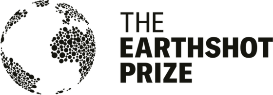 The Earthshot Prize logo with a dotted globe